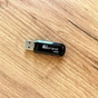 USB флеш накопичувач Mibrand 128GB Marten Black USB 3.2 (MI3.2/MA128P10B) - зменшене зображення 3