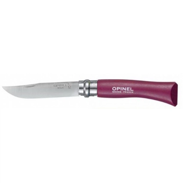 Ніж Opinel №7 Inox VRI, фіолетовий, без упаковки (1427) - изображение 1