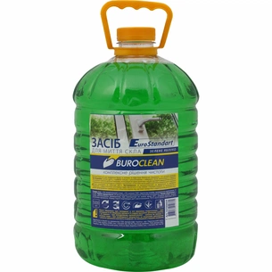 Засіб для миття скла Buroclean зелене яблуко 5 л (4823078910769) зображення 1