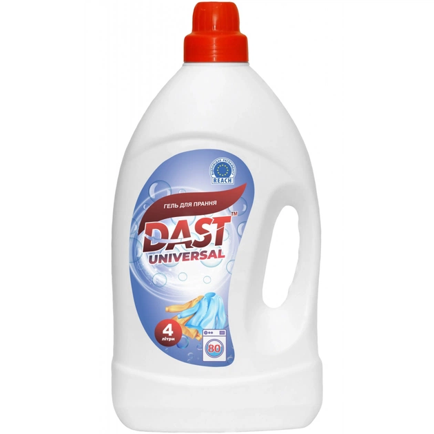 Гель для прання Dast Universal 4 л (4820136731434) - зображення 1