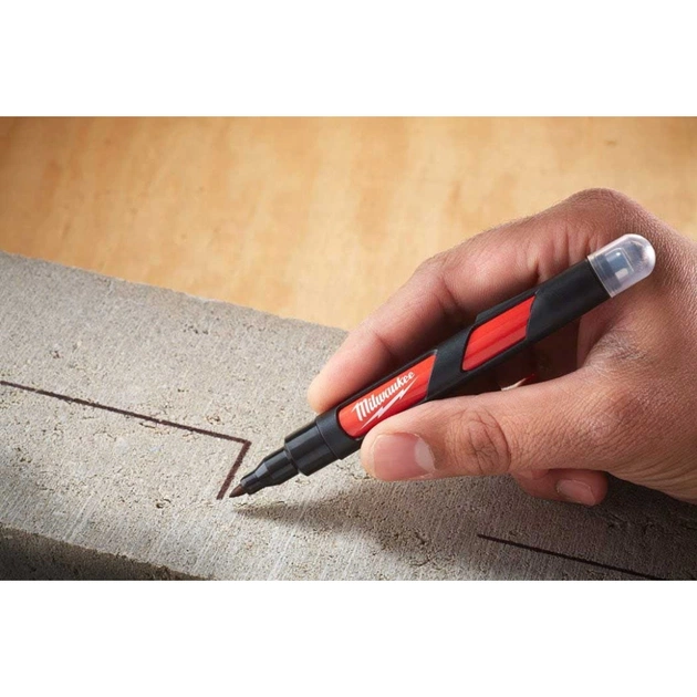 Маркер Milwaukee INKZALL для будмайданчика тонкий зі стілусом (48223101) - picture 8