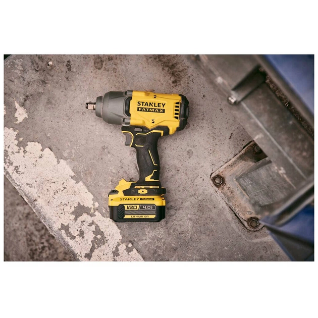 Гайковерт Stanley FatMax, ударний 18V, 4Ah, 950Нм, 2000 об/хв, 2600 уд/хв, 2.66кг (SFMCF940M1) - picture 8