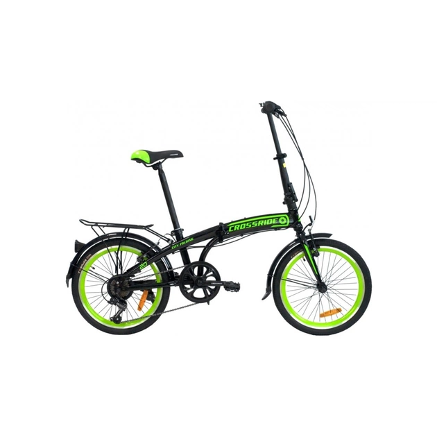 Велосипед Crossride City Folding 20" рама-12,5" St Green (0817-1) - изображение 1