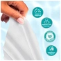 Дитячі вологі серветки Pampers 99 Water, 180 шт (8006530116206) - зменшене зображення 3