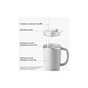 Термокружка Buydeem DS57 700 мл Oats White (DS57-OW) - уменьшенное изображение 2