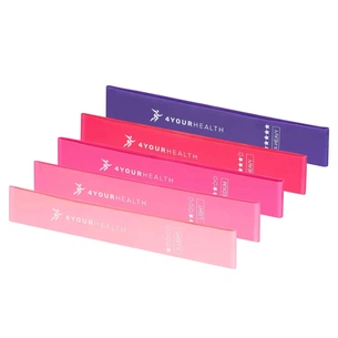 Еспандер 4yourhealth Mini Band Fitness 2662 Рожевий набір із 5шт (4YH_2662_5set) зображення 1