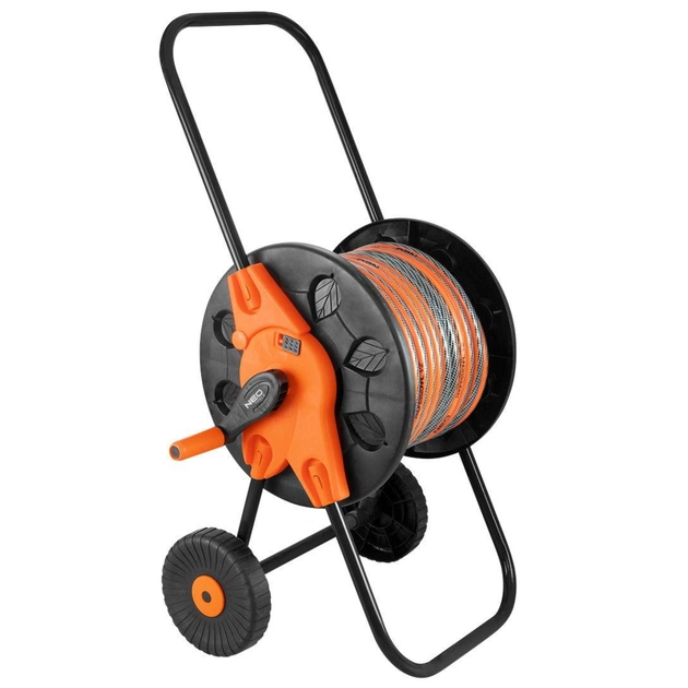 Візок для шлангу Neo Tools 60м 1/2" 20м 3/4" (15-793) - зображення 1
