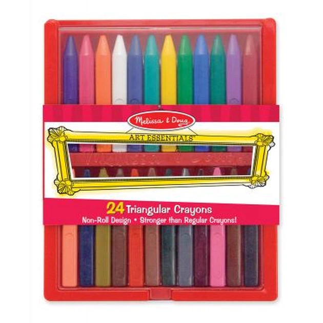 Олівці кольорові Melissa&Doug Дрібні полімерні 24 кольори (MD4136) - зображення 1