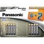 Батарейка Panasonic AAA LR03 Everyday Power * 8(6+2) (LR03REE/8B2F) - зменшене зображення 1