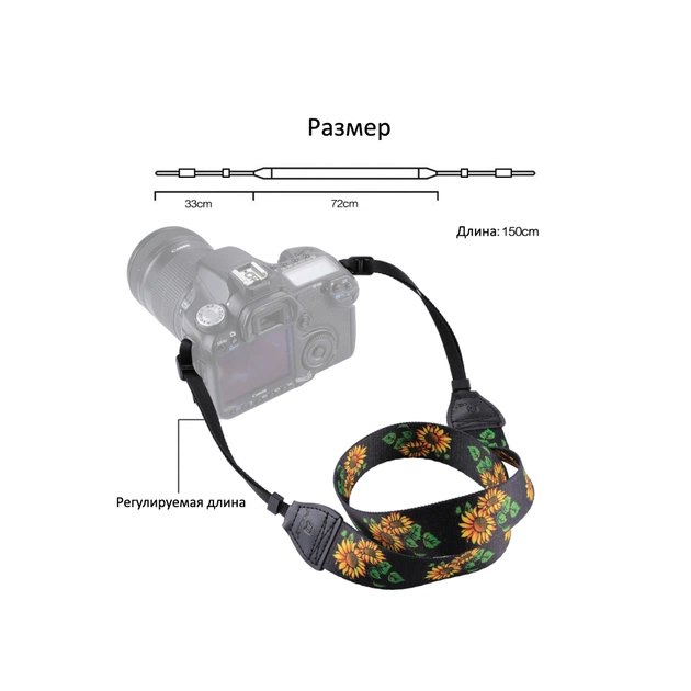 Ремінь для камери Puluz Puluz PU6009C (PU6009C) - picture 5