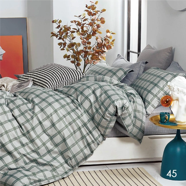 Постільна білизна Isleep двоспальна Сатин Twill 45 (45_dv_Isleep) - зображення 1