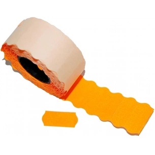 Етикет-стрічка Aurika 26х16 люм, , оранжевая (100) зображення 1