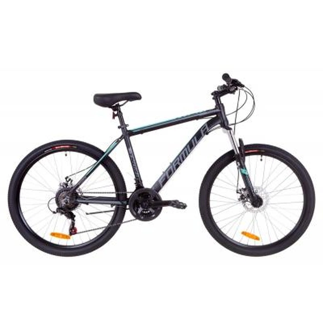 Велосипед Formula 26" THOR 1.0 2019 AM 14G DD рама-14" Al чорно-сірий (OPS-FR-26-266) - зображення 1
