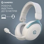 Навушники GamePro Asgard Freya Pro Wireless White/Blue (HSW201WB) - зменшене зображення 7