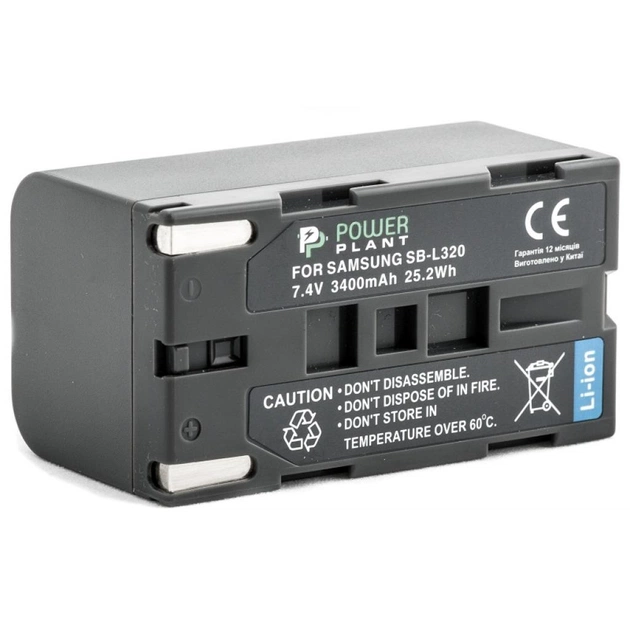 Акумулятор до фото/відео PowerPlant Samsung SB-L320 (DV00DV1102) - изображение 1