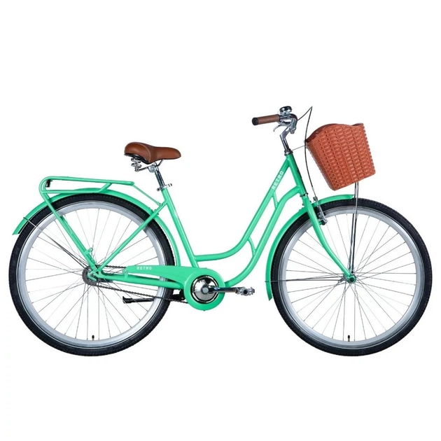 Велосипед Dorozhnik Retro 28" 19" ST 2024 Фісташковий (OPS-D-28-379) - зображення 1