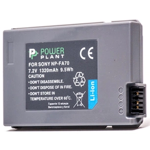 Акумулятор до фото/відео PowerPlant Sony NP-FA70 (DV00DV1065) зображення 1