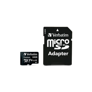 Карта пам'яті Verbatim 64GB microSDHC Class 10 (44084) зображення 1