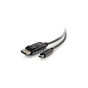 Кабель мультимедійний USB-C to DP 0.9m C2G (CG80541) - зменшене зображення 1