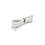 Патч-корд телефонний 10м RJ11 (6P4C) Voltronic (PC-10,0W) - зменшене зображення 1