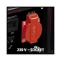 Генератор Einhell інверторний TC-IG 1100, 1100Вт, 3600об/хв, 1х230В, 4.35А, 6.5л, ручний старт (4152580) - зменшене зображення 3