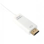 Кабель мультимедійний Display Port to HDMI 2.0m 30AVG 4Kx2K Extradigital (KBH1747) - зменшене зображення 3