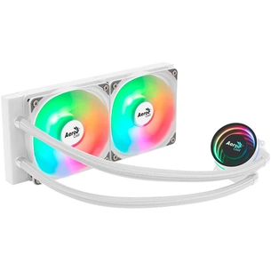 Система рідинного охолодження AeroCool Oasis L240 White (ACLA-OA24117.21) изображение 1