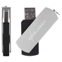 USB флеш накопичувач eXceleram 128GB P2 Series Silver/Black USB 3.1 Gen 1 (EXP2U3SIB128) - зменшене зображення 4