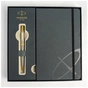 Ручка кулькова Parker SONNET 17 Stainless Steel GT BP + блокнот Parker + подар.упак. GIFT24 (84 132b24) - уменьшенное изображение 4