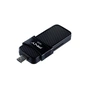 USB флеш накопичувач PNY flash 16GB Duo Link Micro Black OTG USB 3.0 (P-FD16GOTGSLMB-GE) - зменшене зображення 3