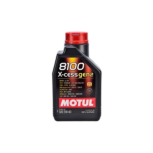 Моторна олива MOTUL 8100 X-cess 5w40 1л (368201) зображення 1