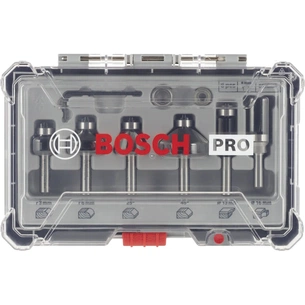 Набір фрез Bosch Professional кромкових фасонних, 8мм, 6шт (2.607.017.469) зображення 1