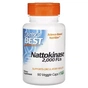 Пробіотики Doctor's Best Наттокіназа, 2000 FU, Nattokinase, 90 вегетаріанських капсул (DRB-00125) - зменшене зображення 1