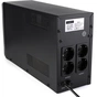 Пристрій безперебійного живлення Vinga LCD 1200VA metal case (VPC-1200M) - зменшене зображення 10
