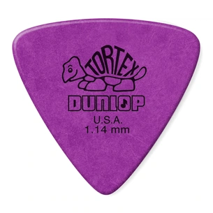 Медіатор Jim Dunlop Tortex Triangle Pick 1.14mm 6 шт. (431P1.14) изображение 1