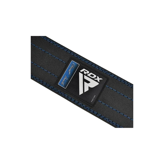 Атлетичний пояс RDX для пауерліфтингу RD1 шкіряний Blue M (WPB-RD1U-M) - picture 4