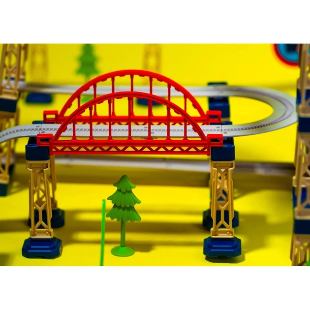 Железная дорога Otamanko Храбрый паровозик трюковая железная дорога 207 деталей (89971) - изображение 5