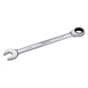 Ключ Sigma ріжково-накидний з тріскачкою 17мм CrV satine (6022171) - зменшене зображення 3