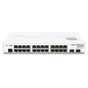 Комутатор мережевий Mikrotik CRS226-24G-2S+1N - зменшене зображення 1