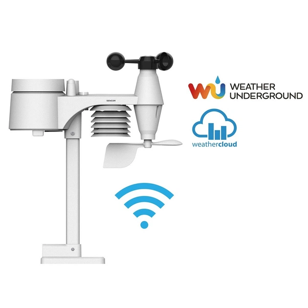Метеостанція Sencor SWS12500WIFI - зображення 9
