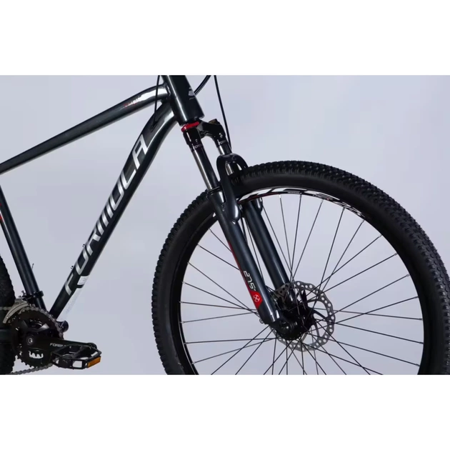 Велосипед Formula 27.5" THOR DD рама-18" AL 2026 чорний зі сріблястим (OPS-FR-27.5-307) - зображення 4