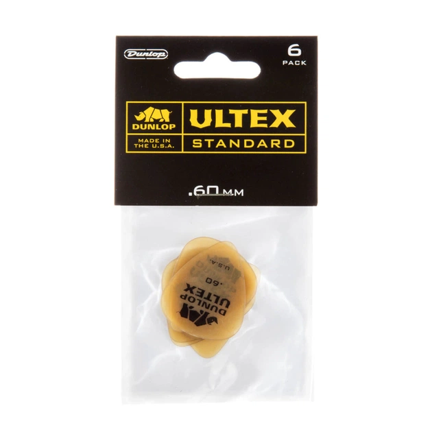 Медіатор Jim Dunlop Ultex Standard Pick .60mm 6 шт. (421P.60) - picture 3