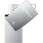 USB флеш накопичувач Apacer 8GB AH730 Silver USB 2.0 OTG (AP8GAH730S-1) - зменшене зображення 2