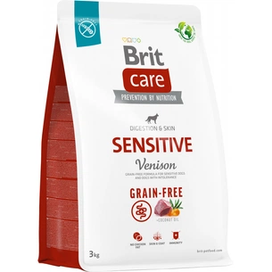 Сухий корм для собак Brit Care Dog Grain-free Sensitive беззерновий з олениною 3 кг (8595602559145) зображення 1