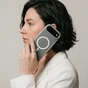 Чохол до мобільного телефона Armorstandart Unit MagCase Apple iPhone 17 Air Clear Silver + Pink Button Set (ARM90584) - зменшене зображення 6