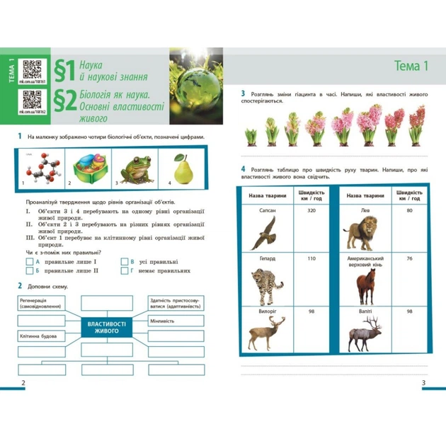 Робочий зошит НУШ Біологія. 7 клас - О.В. Тагліна, А.М. Самойлов, Л.В. Довгаль Ранок (9786170989512) - picture 4