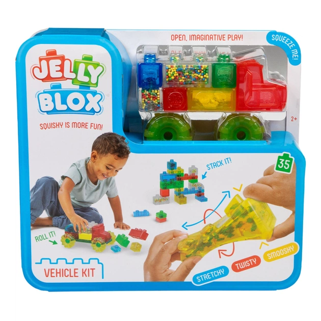 Конструктор Jelly Blox Сенсорний Машинка Врум-врум! (931694) - зображення 1