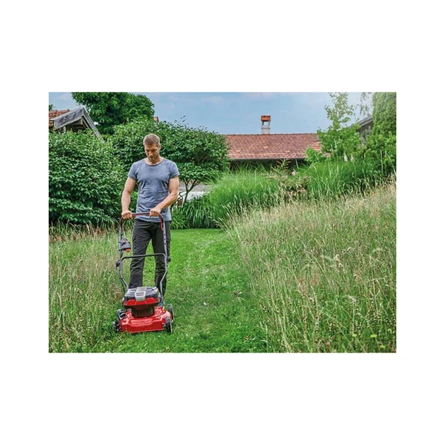 Газонокосарка Einhell GE-CM 36/48 Li M - Solo, 36В, PXC, 48 см, мульчування (без АКБ і ЗП) (3413054) - picture 2