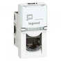 Компьютерная розетка Legrand Розетка компьютерная MOSAIC RJ45 UTP кат.5E LCS, 1 модуль (076551) - уменьшенное изображение 1