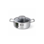 Каструля Bergner Steelblue, з кришкою 20 см (BG-33221-BL) - зменшене зображення 1